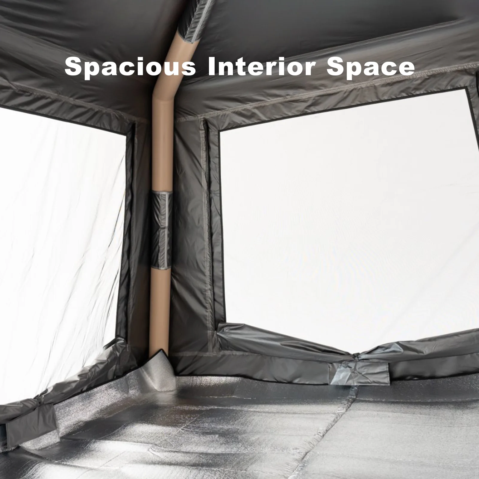 Aufblasbares Zelt für 5–8 Personen mit UV- und Windschutz – Ansicht 6 Aufblasbares Zelt für 5–8 Personen mit UV- und Windschutz – Ansicht 6