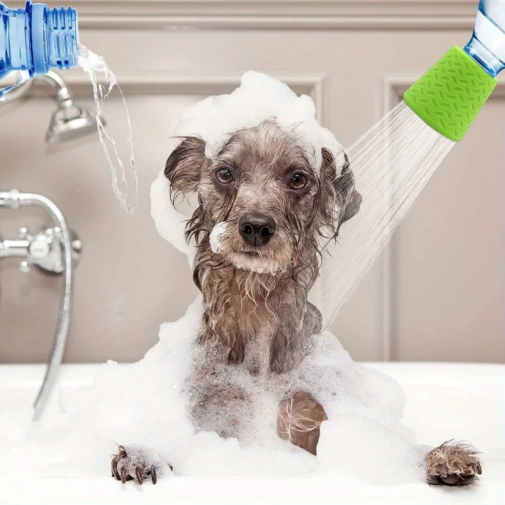 Hundedusche – Tragbarer Hundeduschkopf mit sanftem Wasserdurchfluss – Ansicht 2 Hundedusche – Tragbarer Hundeduschkopf mit sanftem Wasserdurchfluss – Ansicht 2
