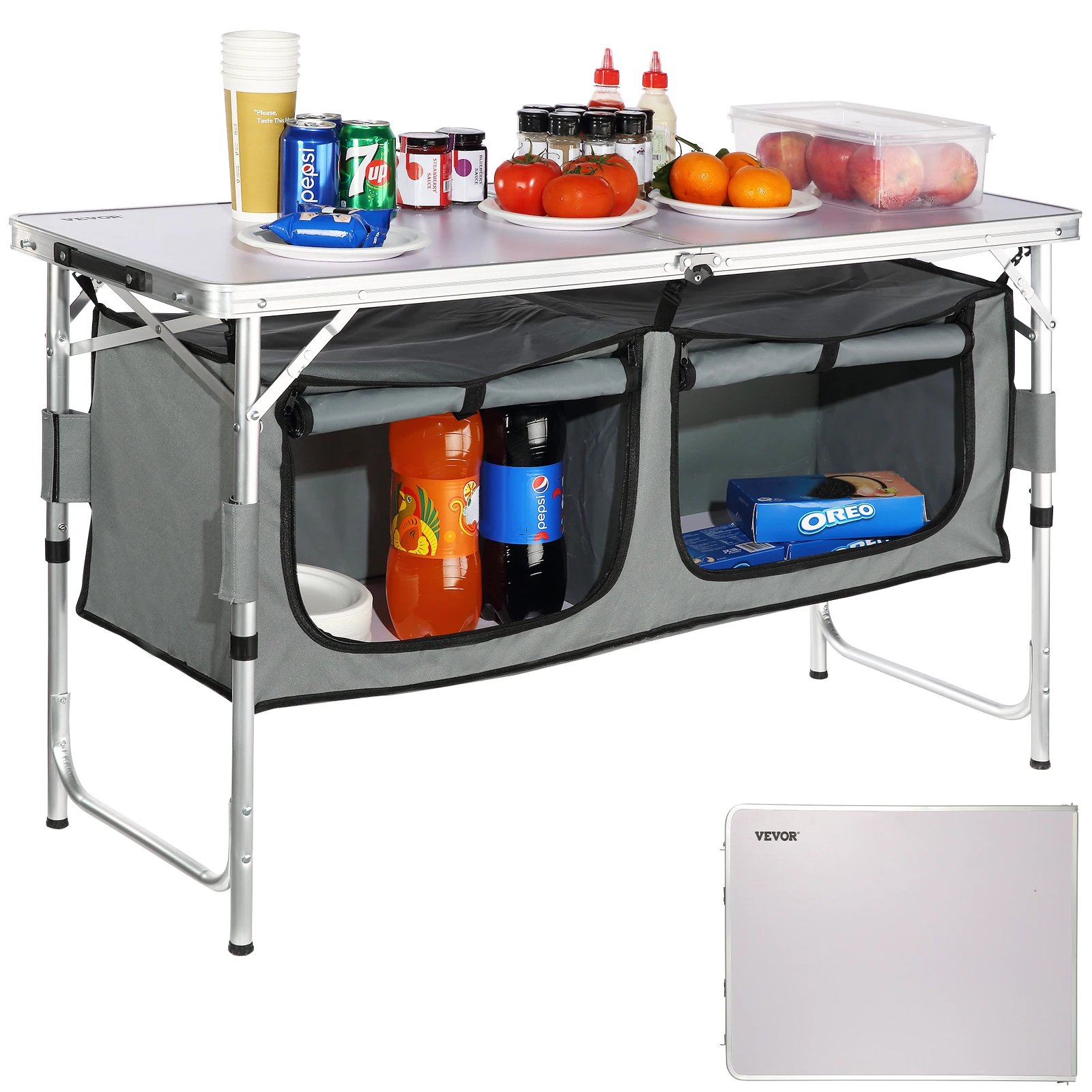 Campingküche Faltbar – Faltbare Campingküche von VEVOR mit Tragetasche und verstellbarem Campingküche Faltbar – Faltbare Campingküche von VEVOR mit Tragetasche und verstellbarem