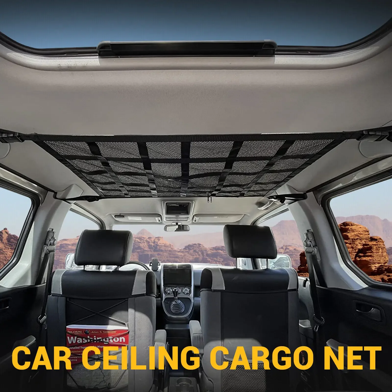 Dachnetz für Camper und Van – 70 bis 90 cm – Ansicht 2 Dachnetz für Camper und Van – 70 bis 90 cm – Ansicht 2