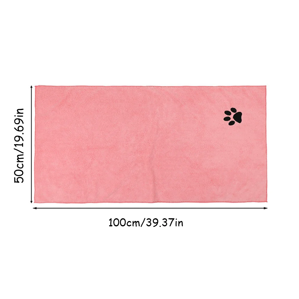Hundehandtuch Mikrofaser für Hunde und Katzen mit Stickmustern – Ansicht 5 Hundehandtuch Mikrofaser für Hunde und Katzen mit Stickmustern – Ansicht 5