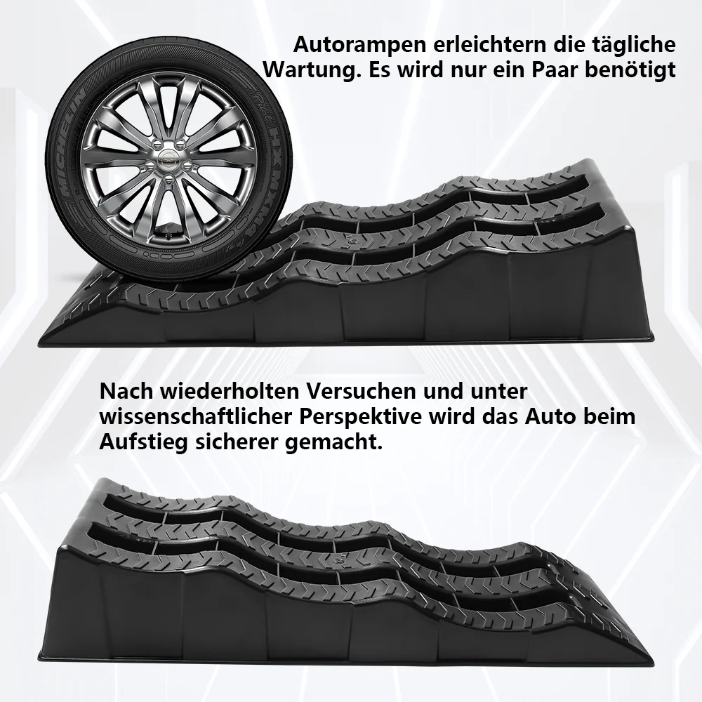 Auffahrkeile Wohnmobil, 2er-Set, 3-stufige Camper-Nivellierblöcke – Ansicht 2 Auffahrkeile Wohnmobil, 2er-Set, 3-stufige Camper-Nivellierblöcke – Ansicht 2