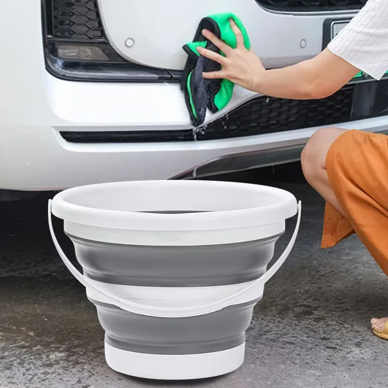 Falteimer 10 Liter für Haushalt und Autowäsche – Ansicht 4 Falteimer 10 Liter für Haushalt und Autowäsche – Ansicht 4