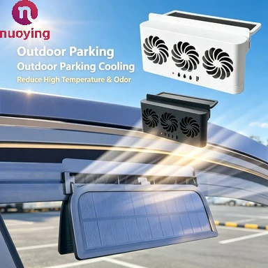 Tragbarer Solar- und USB-Fensterlüfter für das Fahrzeug Tragbarer Solar- und USB-Fensterlüfter für das Fahrzeug