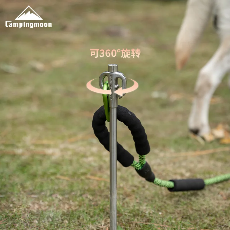 CAMPINGMOON Zeltnagel aus 420er Edelstahl für 3–4-Personen-Zelte – Ansicht 3 CAMPINGMOON Zeltnagel aus 420er Edelstahl für 3–4-Personen-Zelte – Ansicht 3