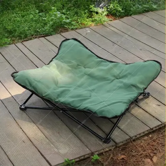 Faltbares Hundebett Outdoor mit abnehmbaren Polstern