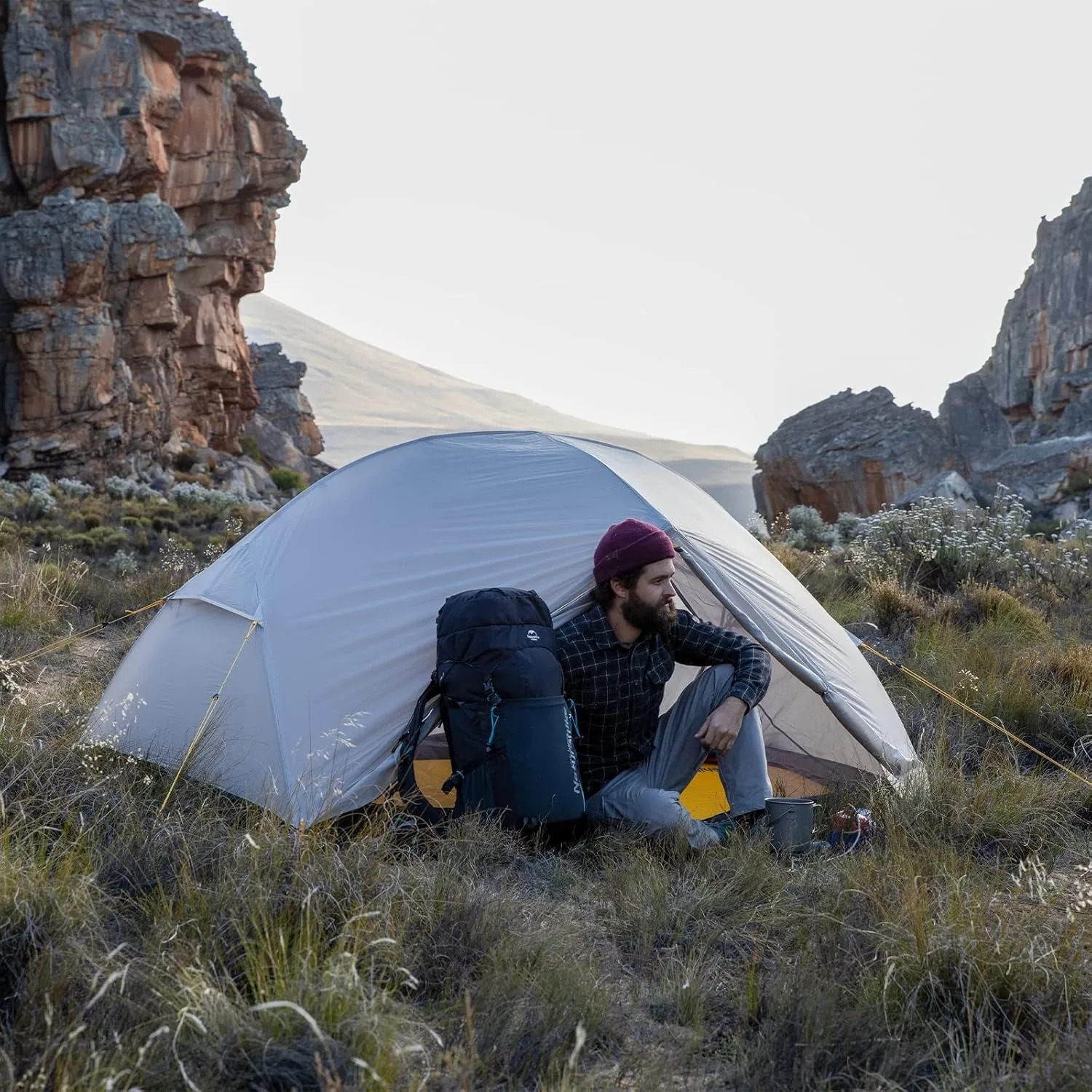 Naturehike Mongar 2-Personen-Zelt – ultraleicht, doppelschichtig, 4-Jahreszeiten – Ansicht 6 Naturehike Mongar 2-Personen-Zelt – ultraleicht, doppelschichtig, 4-Jahreszeiten – Ansicht 6