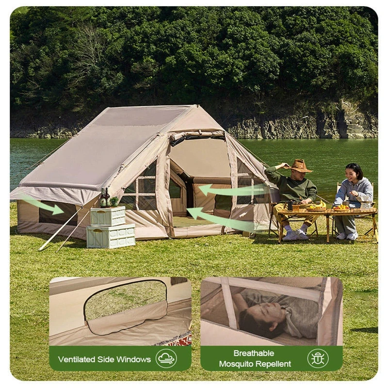 Aufblasbares Campingzelt für 2–3 Personen – Ansicht 4 Aufblasbares Campingzelt für 2–3 Personen – Ansicht 4