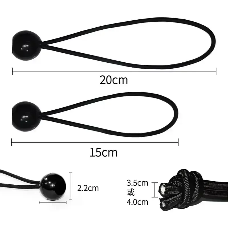 Elastische Spanngurte aus Nylon für Zelte, Planen und Markisen – Ansicht 4 Elastische Spanngurte aus Nylon für Zelte, Planen und Markisen – Ansicht 4