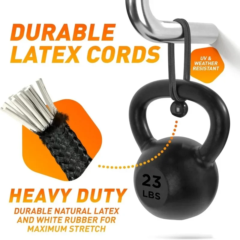 Elastische Spanngurte aus Nylon für Zelte, Planen und Markisen – Ansicht 5 Elastische Spanngurte aus Nylon für Zelte, Planen und Markisen – Ansicht 5